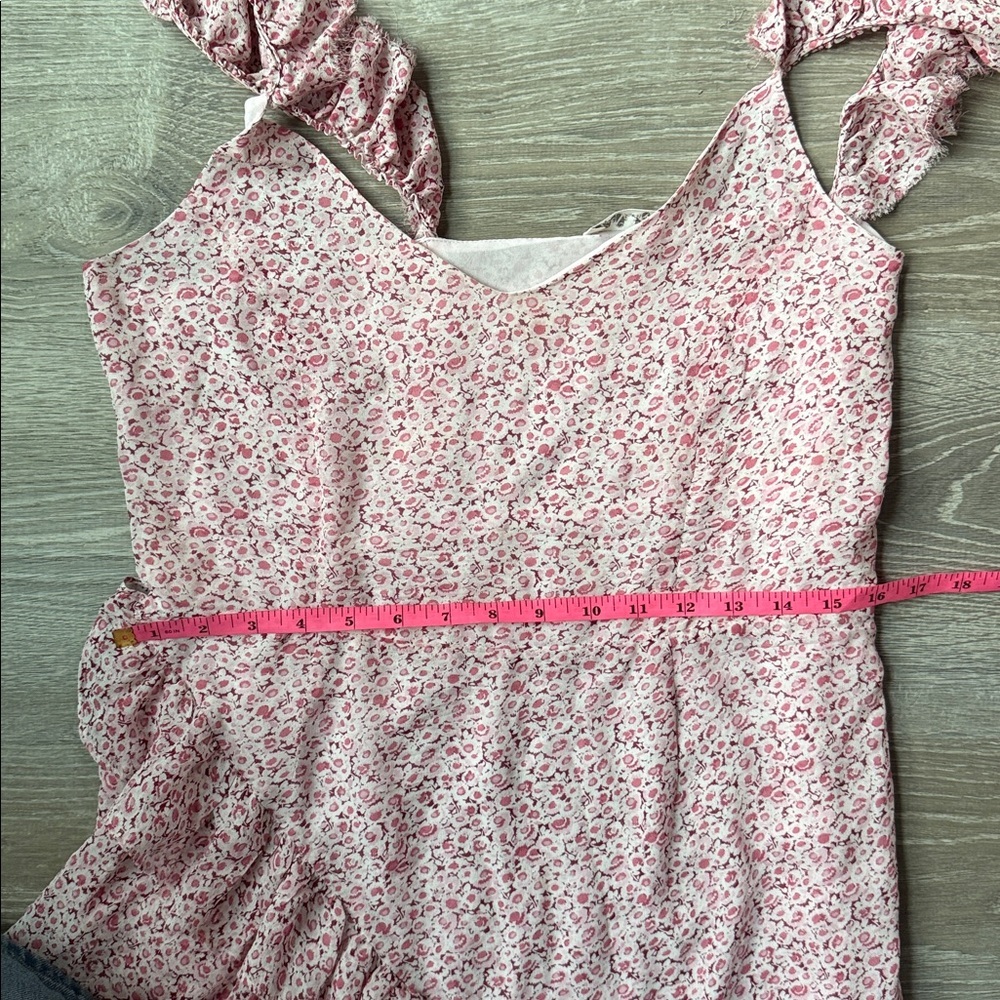 LOVESHACKFANCY Maeve Silk Dress in Rouge 10 - Picture 10 of 13